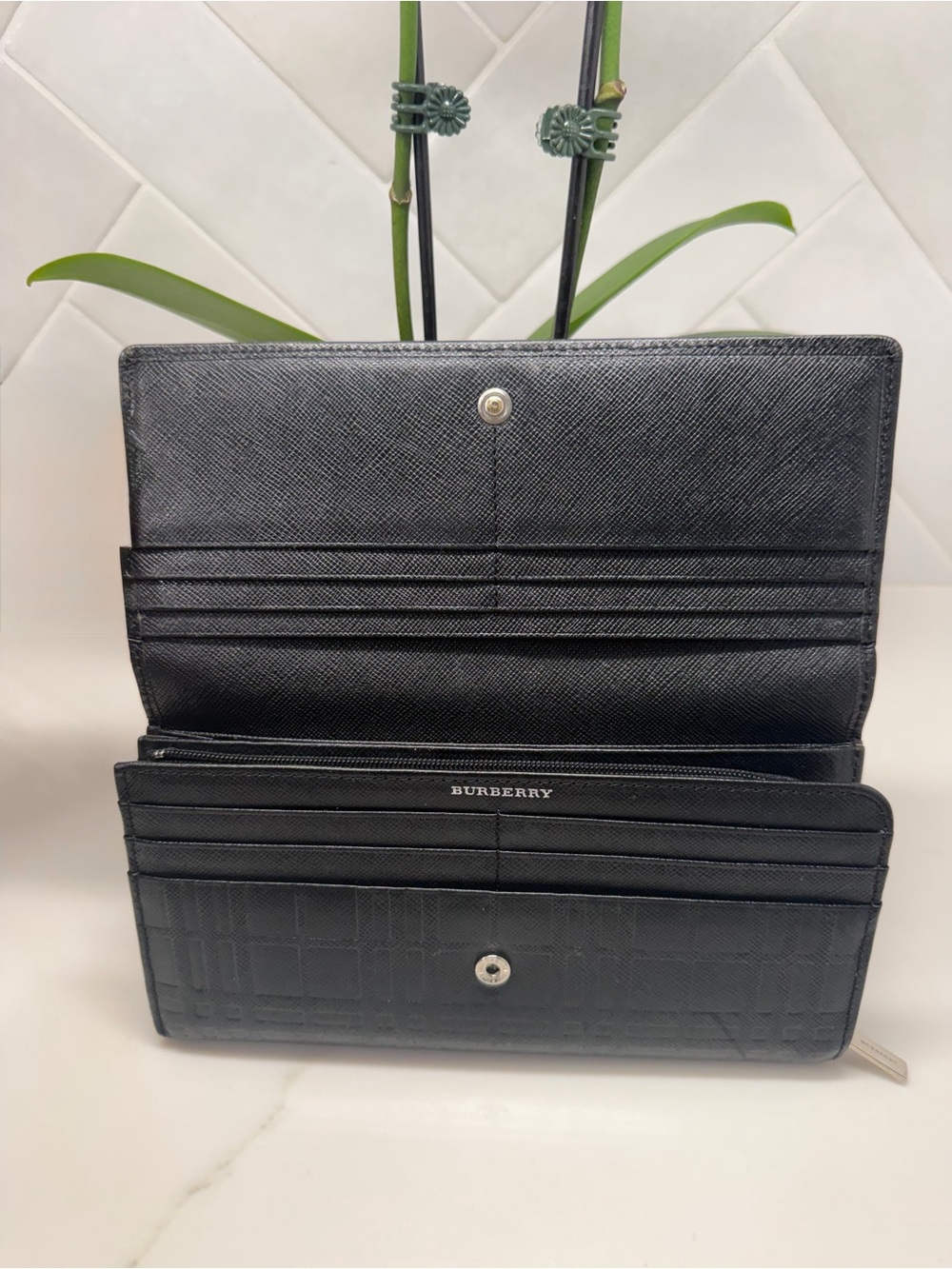 Burberry Black Women's Wallet - Picture 5 of 8